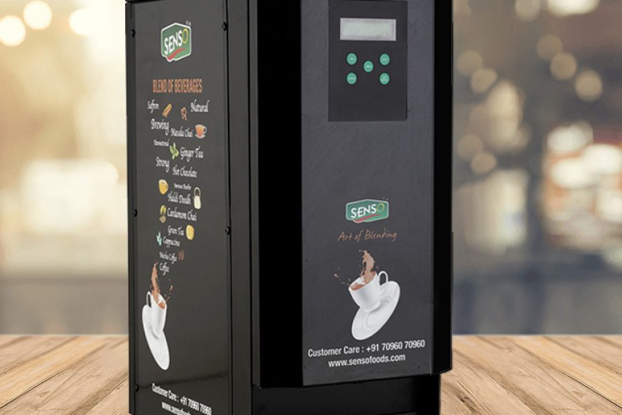 Three Option Tea-Coffee Vending Machine