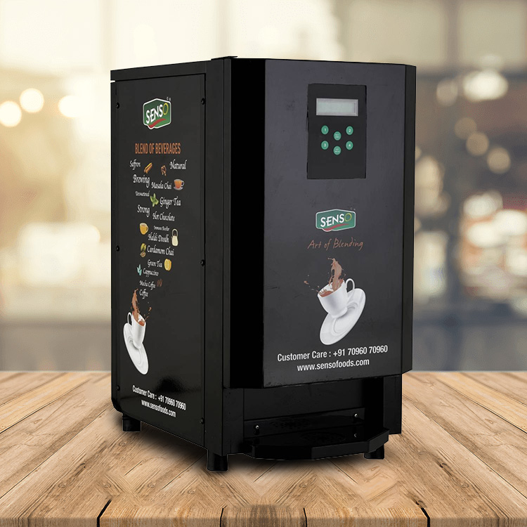 Four Option Tea–Coffee Vending Machine