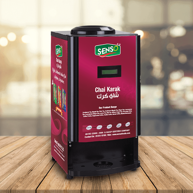 Three Option (3) Chai Karak Vending Machine