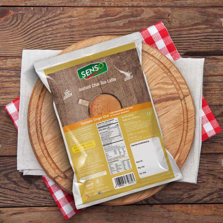 Turmeric Ginger Chai Tea Latte Mix Unsweetened