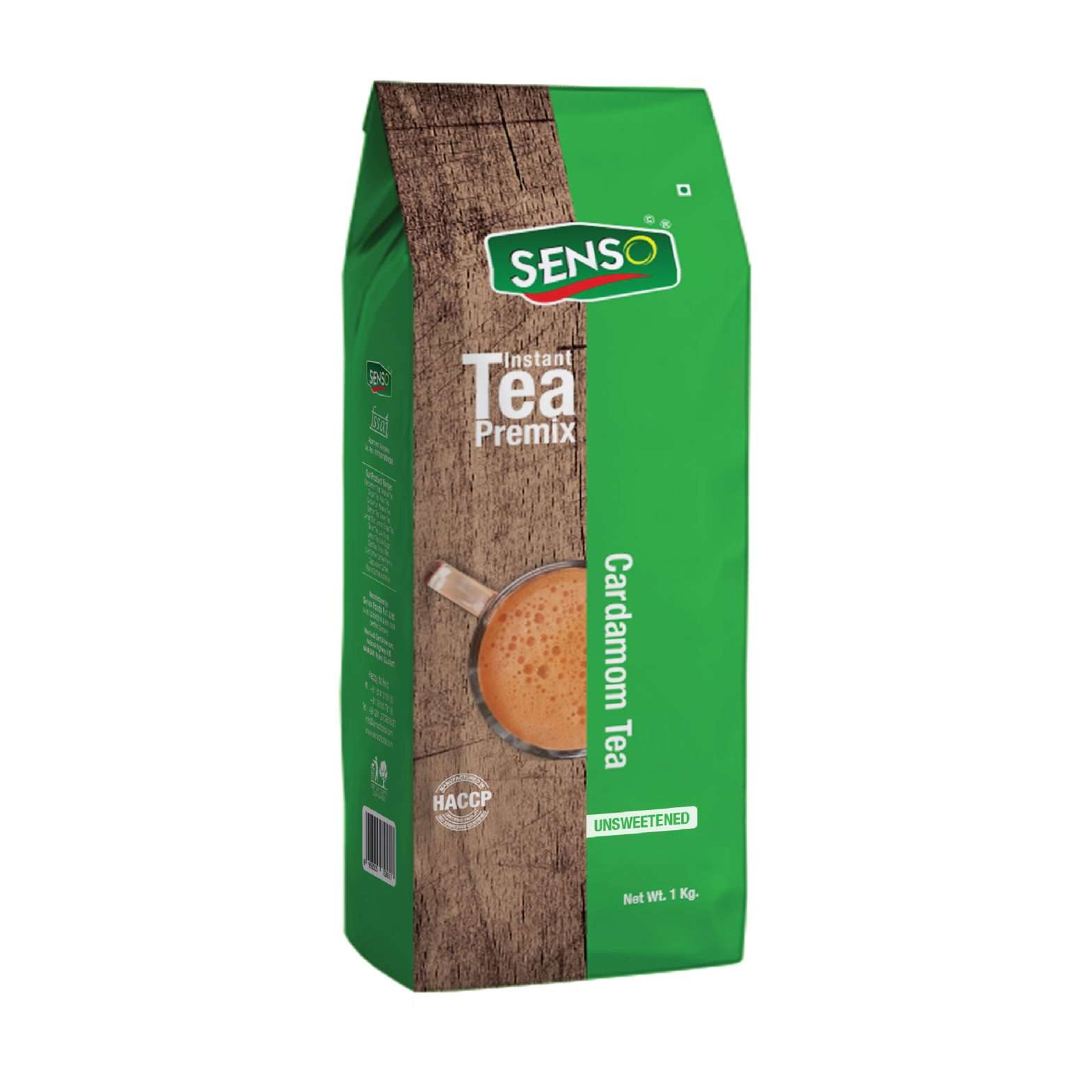 Senso cardamom Tea 1 kg Pack, Strong Chai, Rich in Healthy unsweetened